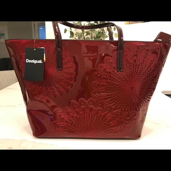 desigual red bag